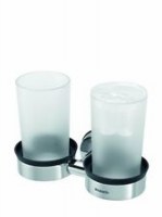 871755400742 Double Cup Toothbrush holder